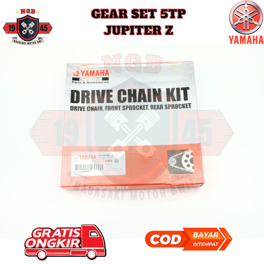 girset jupiter z - rantai motor jupiter z - gear set vega r - gir set jupiter z burhan 5TP