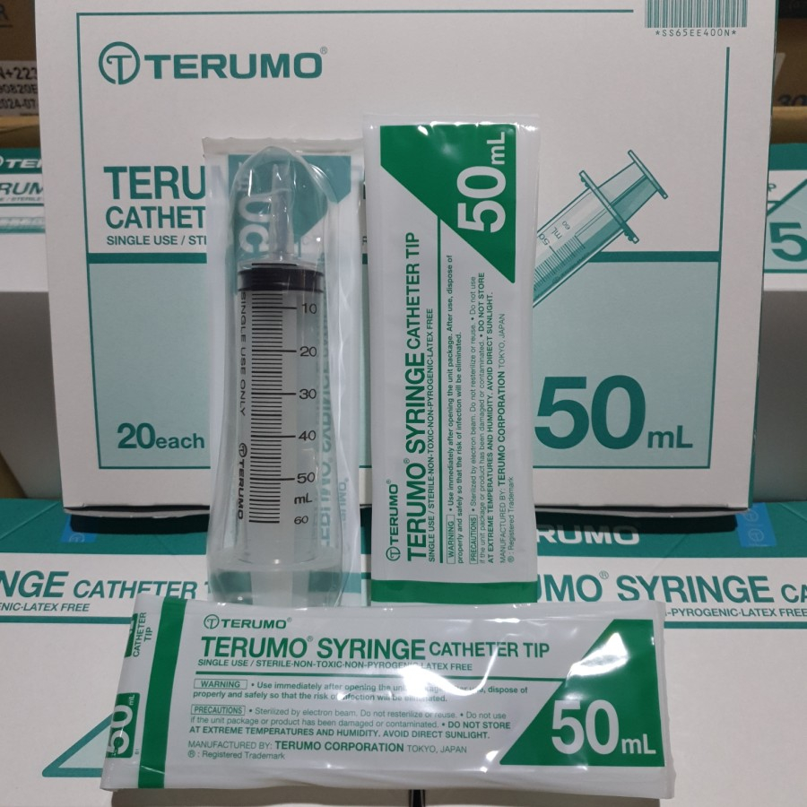 Catheter Tip 50 cc Terumo Spuit Terumo 50 Ml