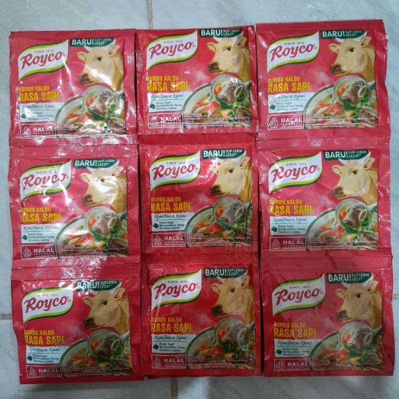 

SPESIAL PROMO royco bumbu penyedap rasa ayam dan rasa sapi