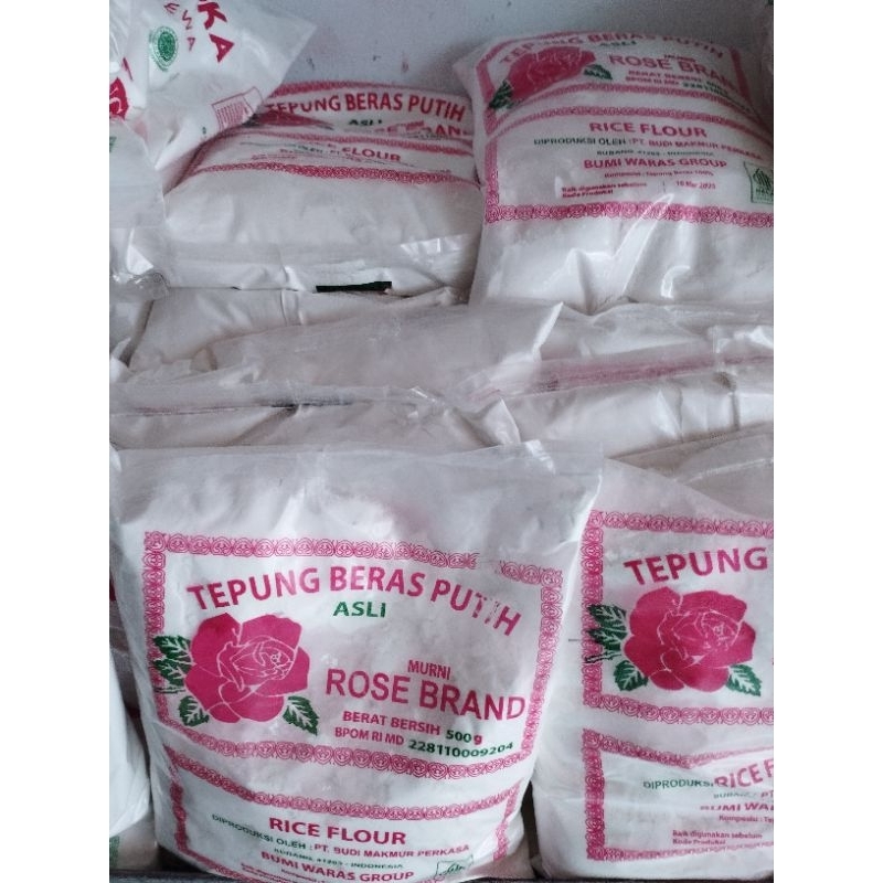 

Tepung Beras Rose Brand 500gr