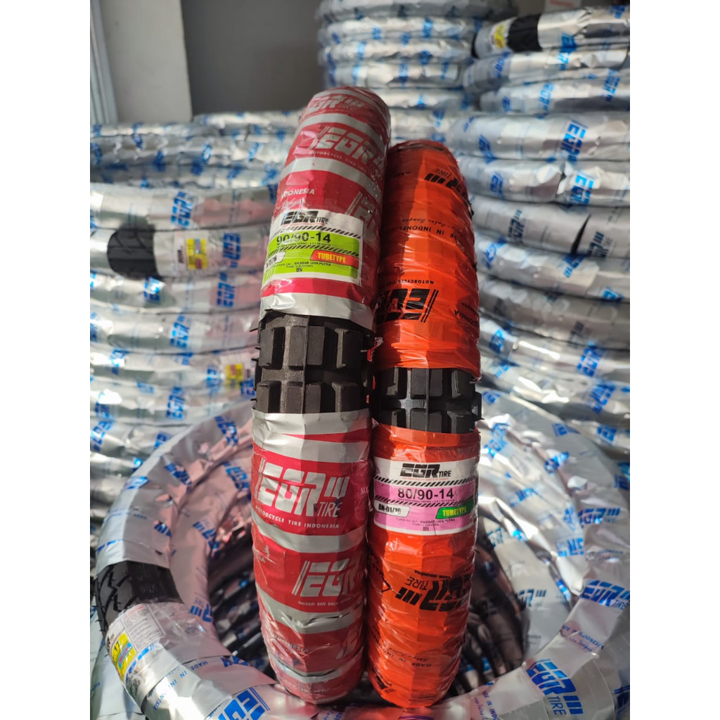 Ban Motor Matic Semi Trail, Beat, Vario Scoopy R14 Ukuran 90/90-14 Ring 14 Tubetype