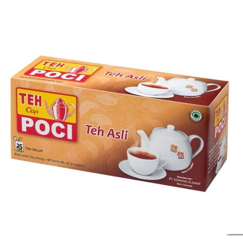 

POCI TEH CELUP ISI 25 x 2gr VANILA DAN ASLI