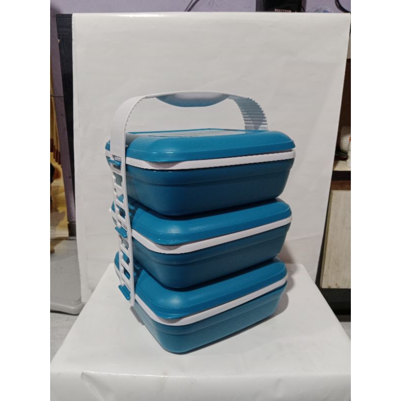 rantang piknik set trio tupperware/pst