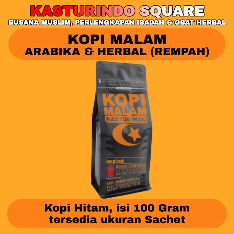 

Kopi Malam Arab Isi 50 Gram Herbal