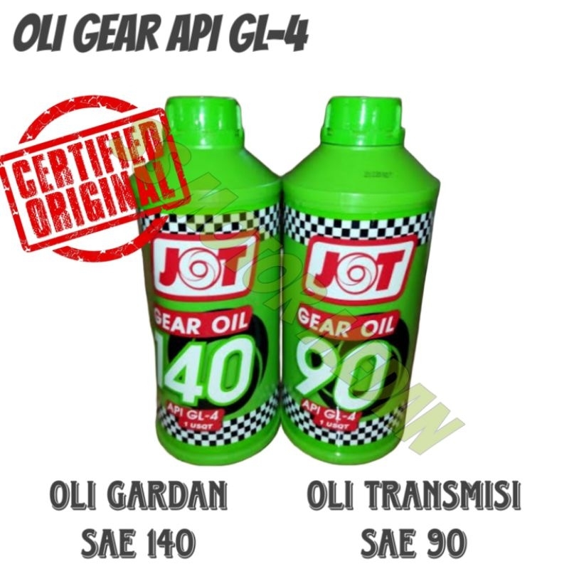 OLI GARDAN OIL GEAR TRANSMISI SAE 90 / SAE 140