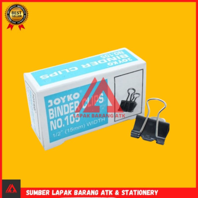 

Binder Clip 105 / Alat Penjepit Kertas Clip