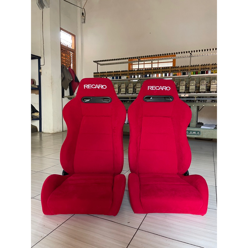 Jok racing universal Recaro Sr3 kain suede