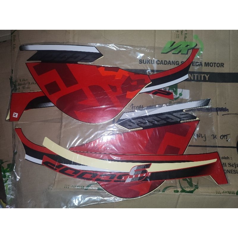 striping stiker Scoopy k2f scopy sporty 2021