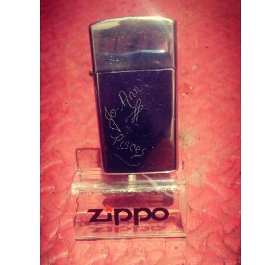 zippo slim vintage 1974