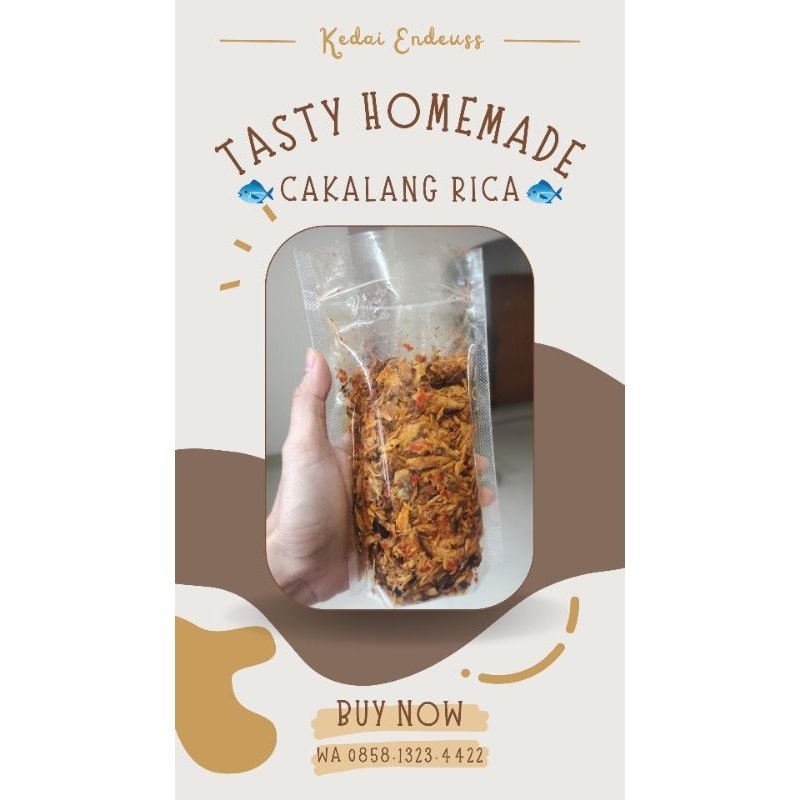 

Cakalang Fufu Rica Khas Manado 200gr