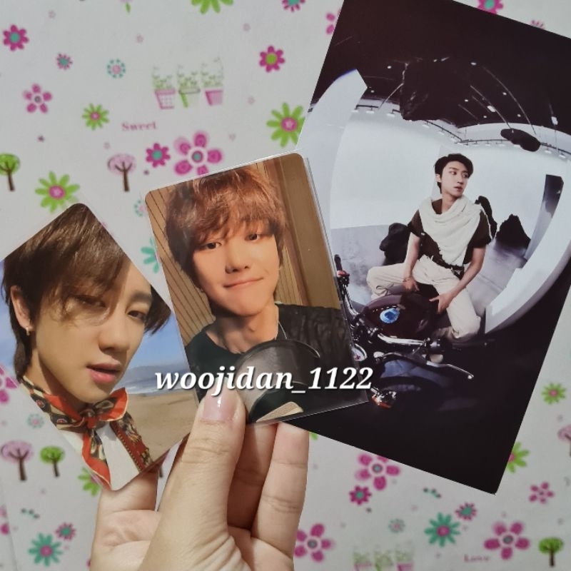 PHOTOCARD POSTCARD OFFICIAL THE8 SEVENTEEN HENGGARAE SEMICOLON FACE THE SUN