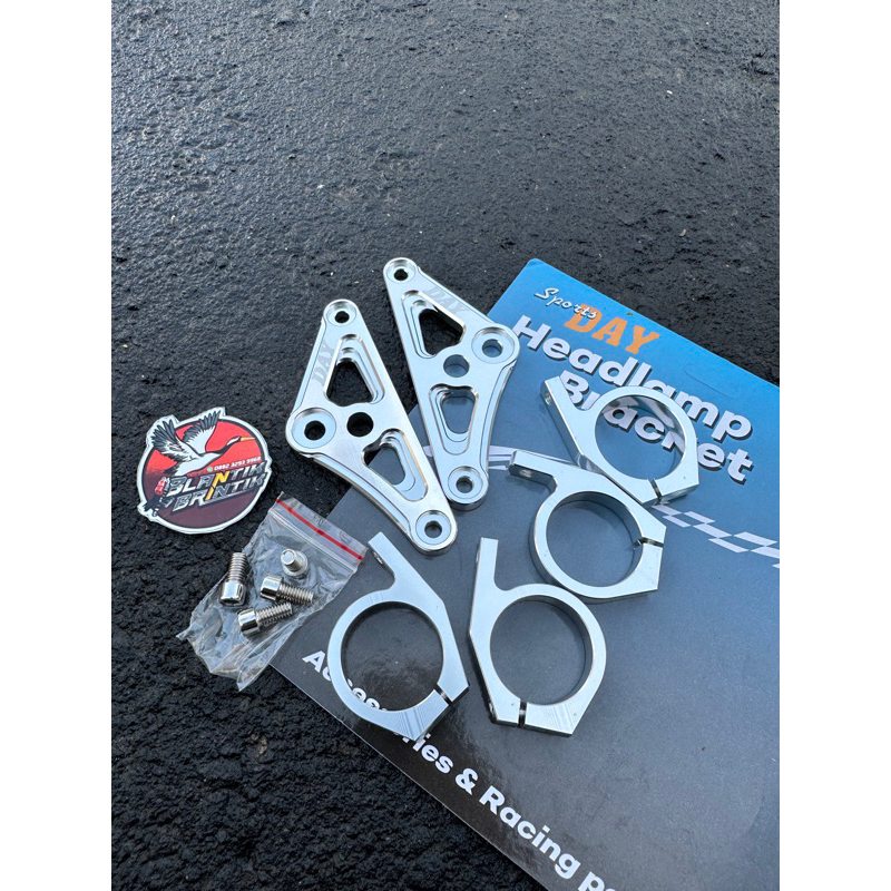 Kupingan lampu cnc honda cb cincin kupingan as 33 skok ninja r ss vixion Kupingan Lampu CNC honda CB