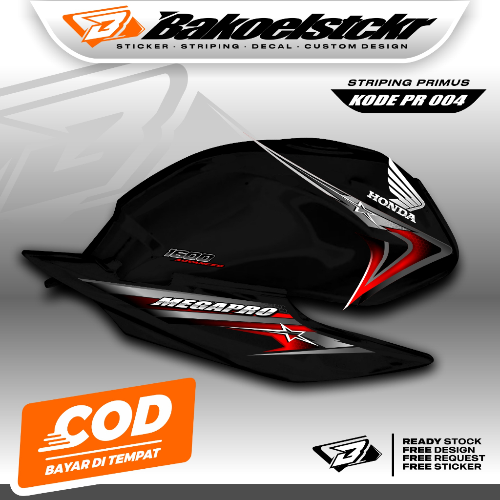 STRIPING MP PRIMUS CUSTOM TERBARU - STRIPING MP PRIMUS HOLOGRAM - PR 004