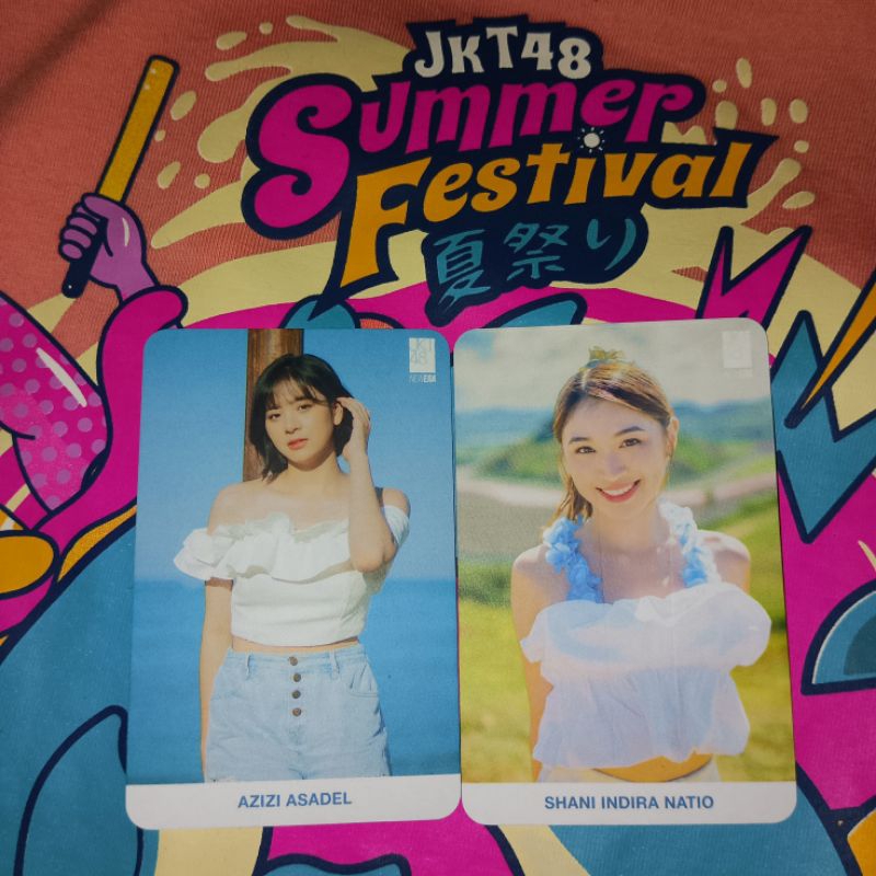 PHOTOCARD JKT48 SUMMER TOUR 2023 | SHANI & ZEE
