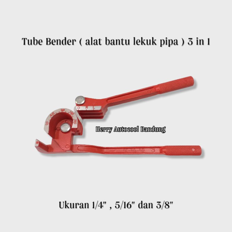 Tube Bender Alat Bantu Lekuk Pipa Ac Mobil 3 In 1 CT - 368 / 369