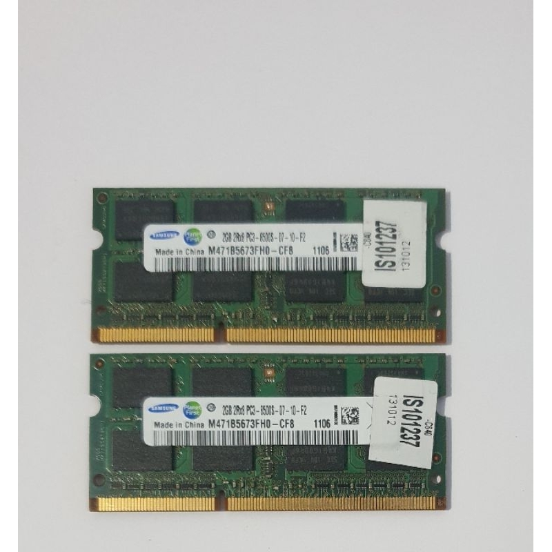 Ram laptop DDR3 pc3 8500s 4gb 2x2gb