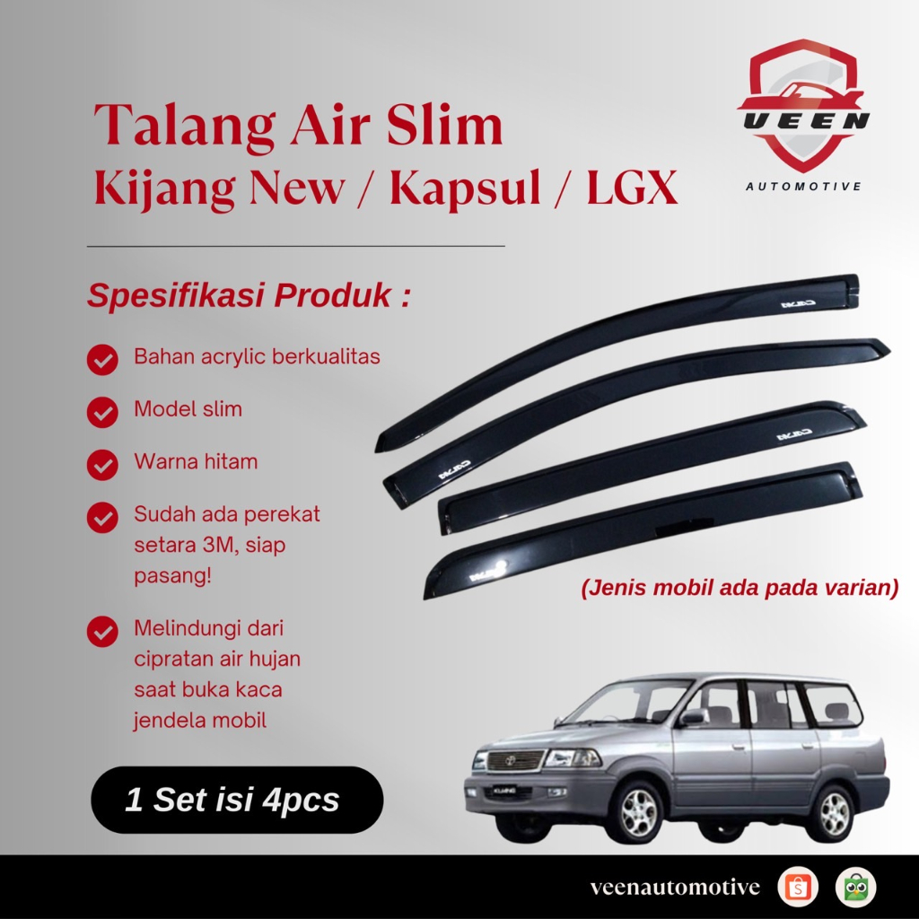 Talang Air Slim Kijang New Kapsul LGX 4 Pintu