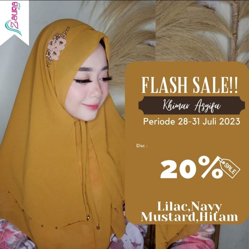 Khimar Asyifa Zaura hijab