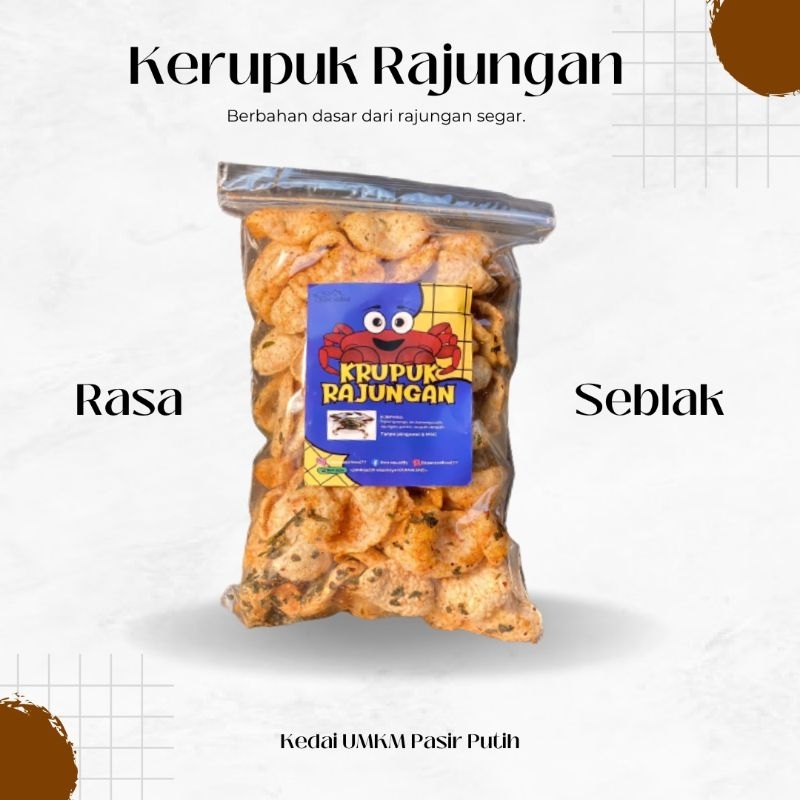 

Kerupuk Rajungan khas Pasirputih Karawang