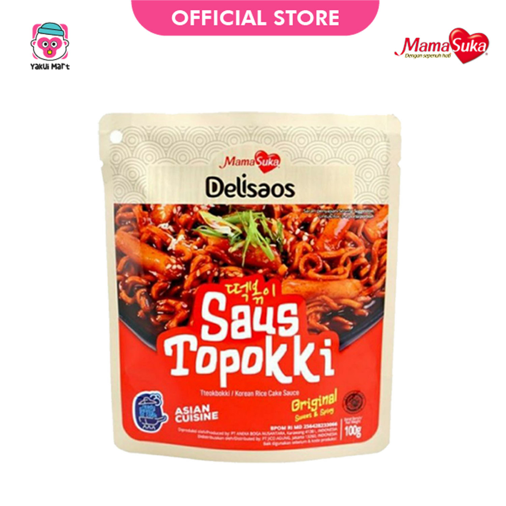 

MAMASUKA - DELISAOS SAUS TOPOKKI ORIGINAL 100 GR