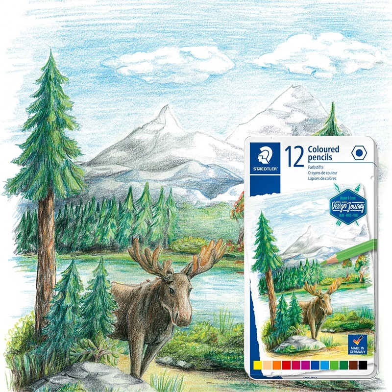 

Stationery Haul - Pensil Warna Staedtler Permanent Premium 146C M12 Metal Case - 12 Warna