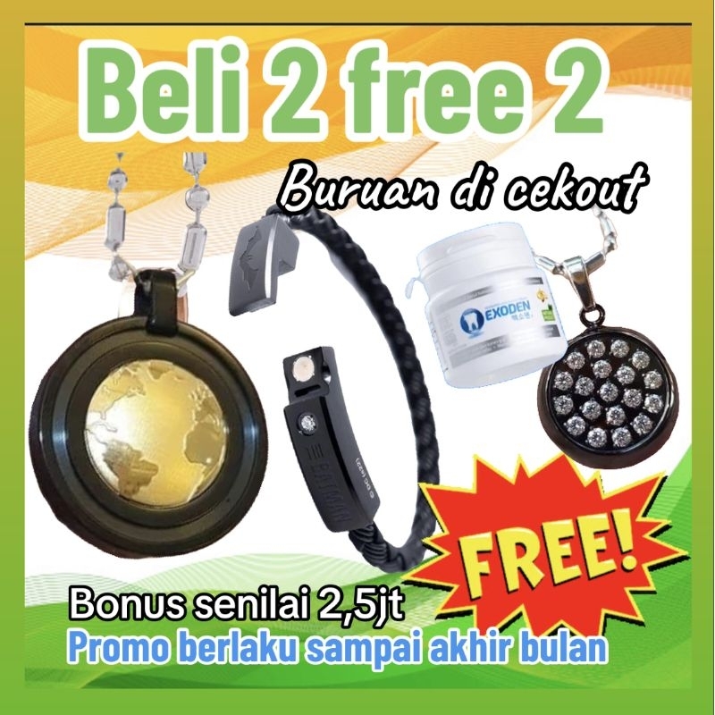 PROMO BELI 2 BONUS 2 KALUNG KESEHATAN MCI