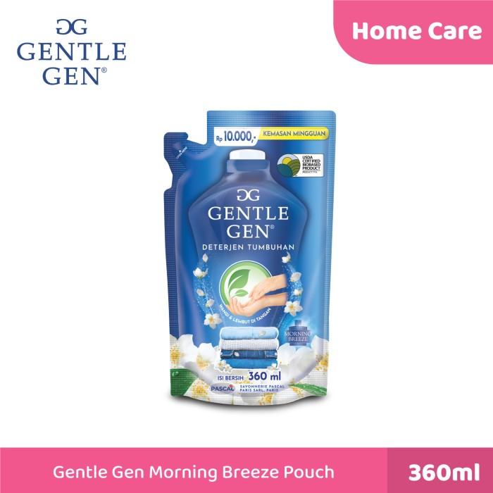 Deterjen Gentle Gen Morning Breeze Pouch