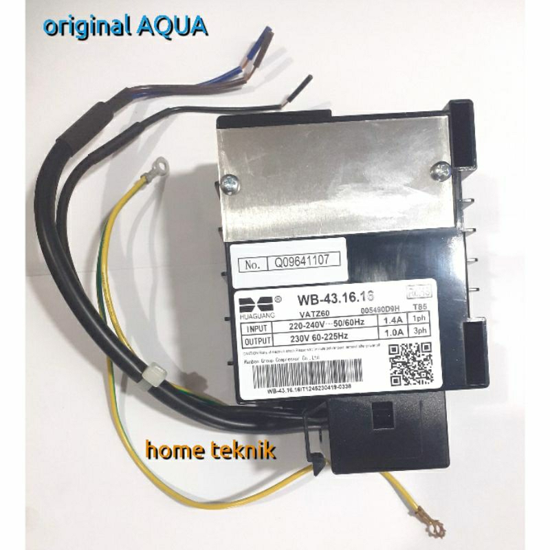 Modul kulkas AQUA inverter AQR-D275R WB-43.16.16 VATZ60 new ori