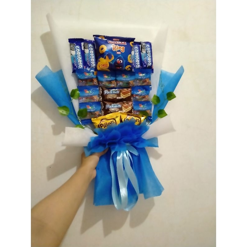 

buket Snack wisuda TK Buket hadiah anak