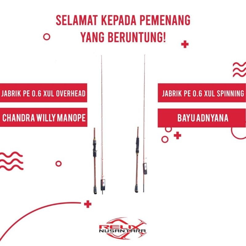 Relix Nusantara Joran Jabrik 0.6 SP Ultralight Jigging