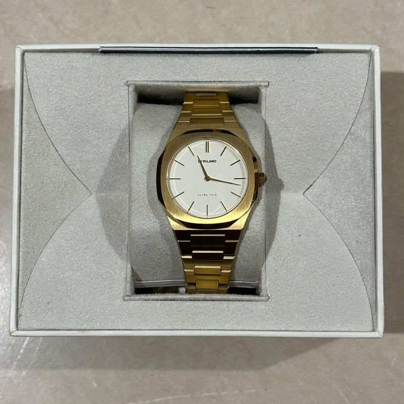 D1 milano ultra thin lady bracelet gold preloved