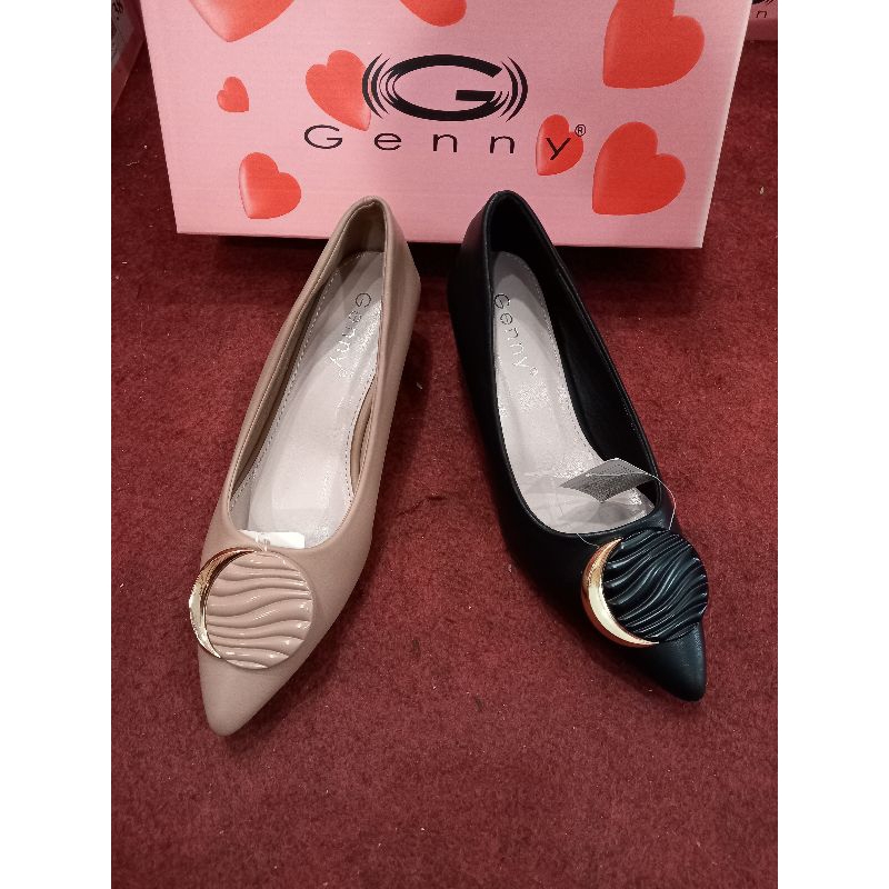 sepatu wedges wanita original Genny
