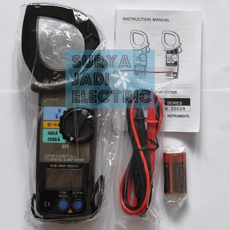 Clamp Meter Digital Kyoritsu KEW 2002PA / Tang Ampere Kyoritsu 2000A