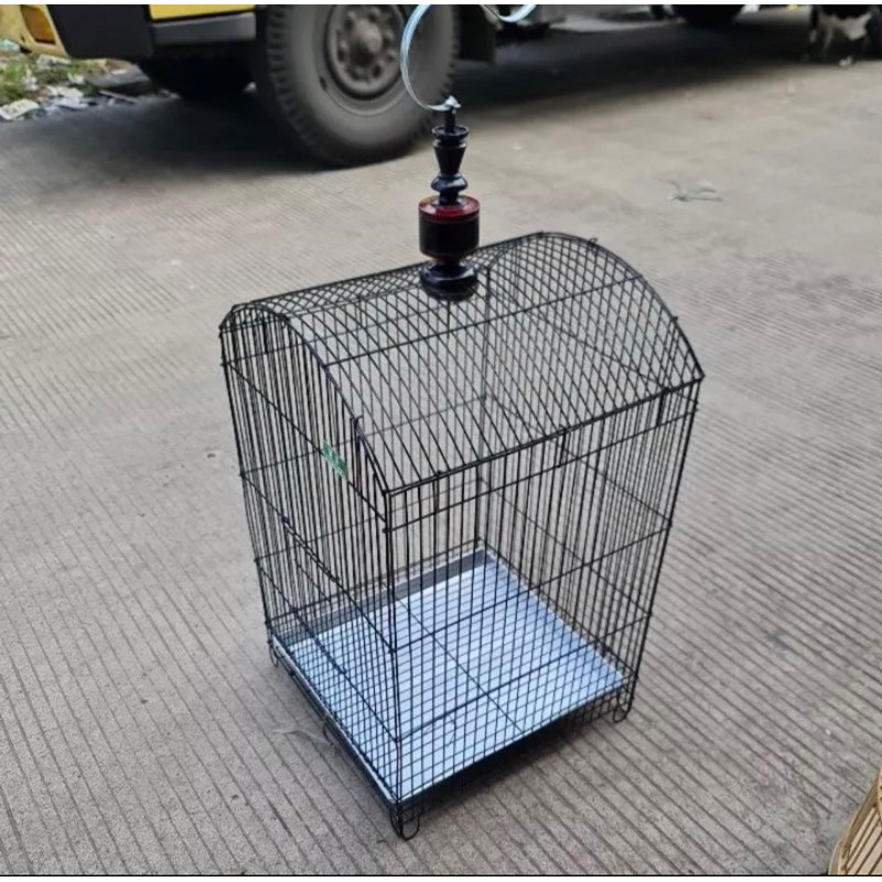 3 pcs PROMO Sangkar Besi Gantung Kandang Burung Kotak Besi Gantung Beo Jalak Nuri falk