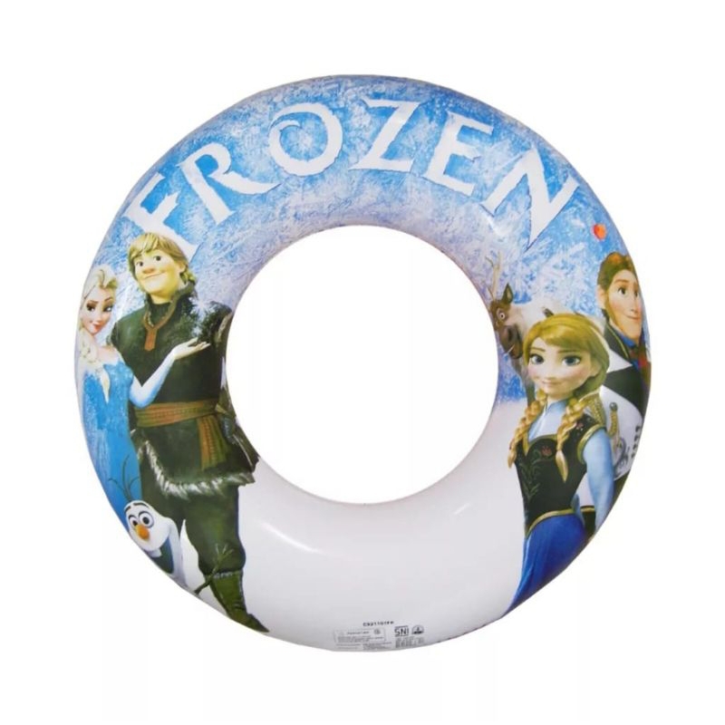 1 Lsn BAN RENANG BULAT 60cm FROZEN RUSTER (SR)  ban renang Bulat pelampung float