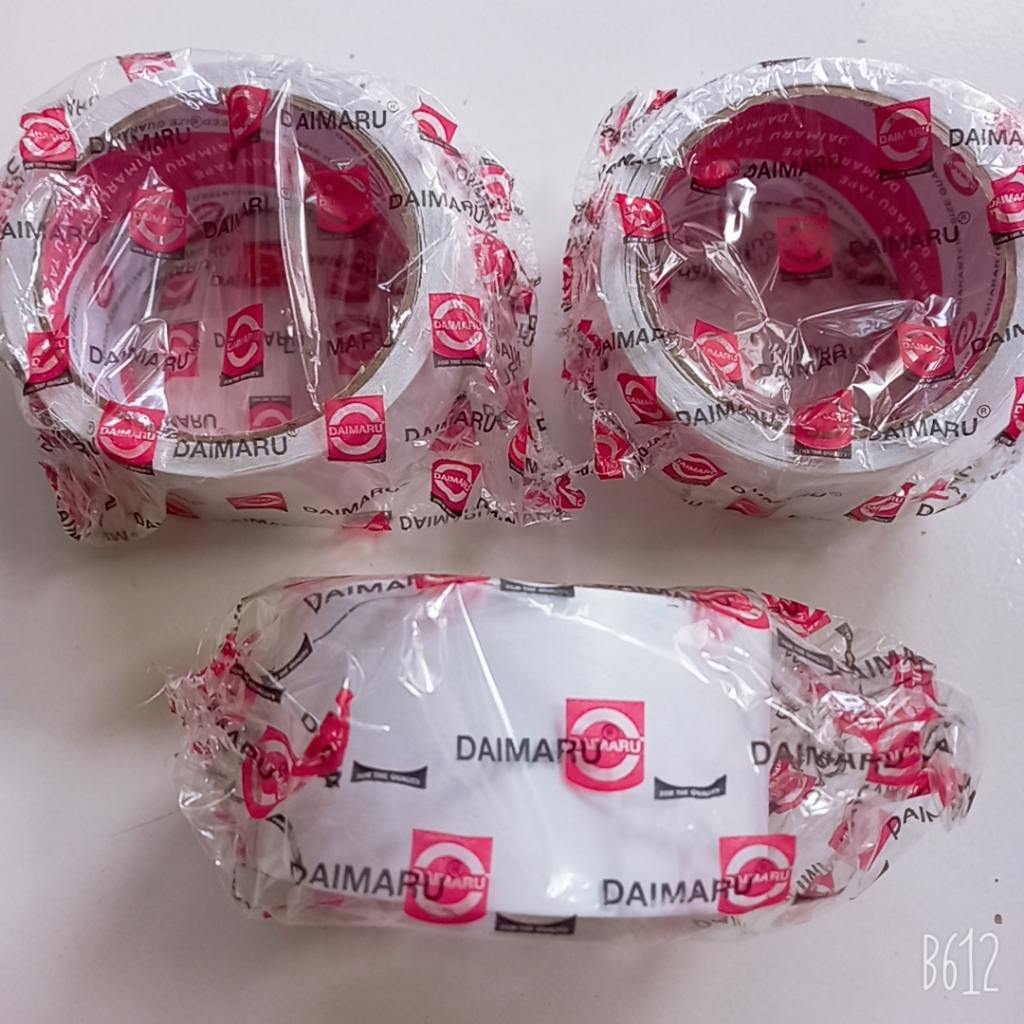 

Double Tape 2" 48MM x 12 Yard Dobel Tip Daimaru Solasi Bolak Balik 1 barang berhasil terjual