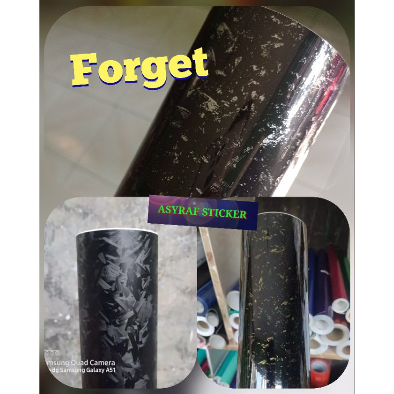 Sticker Skotlite carbon forget 3d sticker skotlet forget doff,skotlet motor forged,sticker skotlet