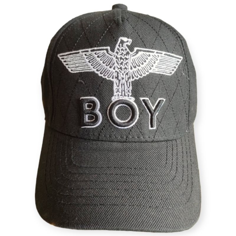 TOPI BOY LONDON LOGO BORDIR