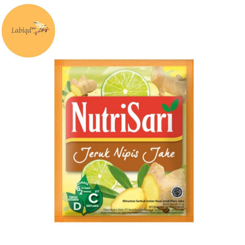 Nutrisari Jeruk Nipis Jahe