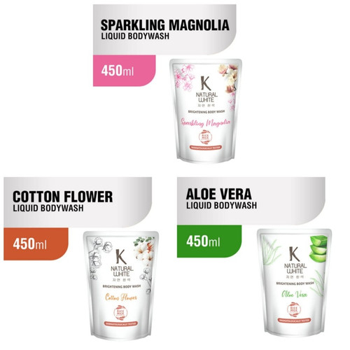 K-Natural White Body Wash 450ml