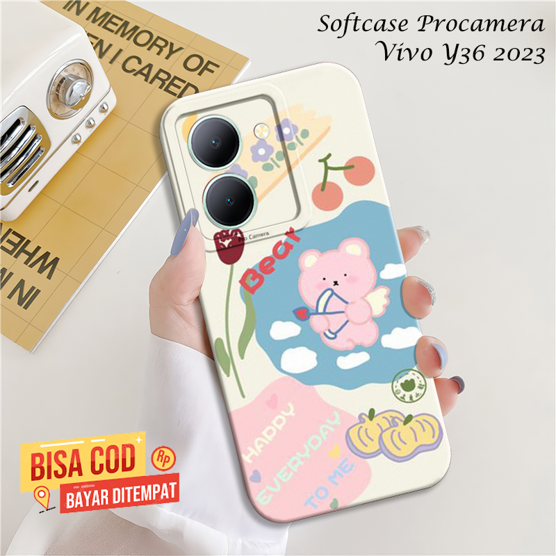 Case Vivo Y36 2023 Softcase Vivo Y36 2023 New Silicon Lentur Motif Cartun Softcase Vivo Y36 Terbaru 