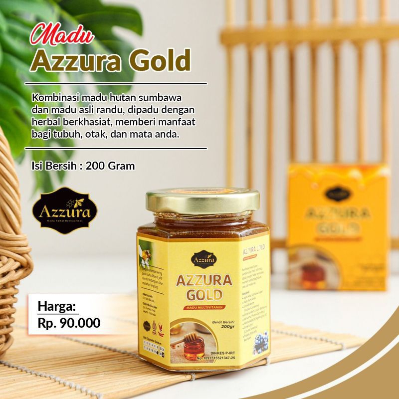 

madu azzura gold/madu murni/madu alami
