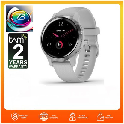 Garmin Venu 2S GPS Wi-Fi Mist Grey Original Garansi Resmi TAM 2 Tahun