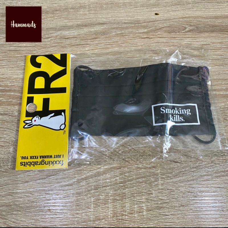 Fxxking Rabbits [FR2] Small Logo Mask Black