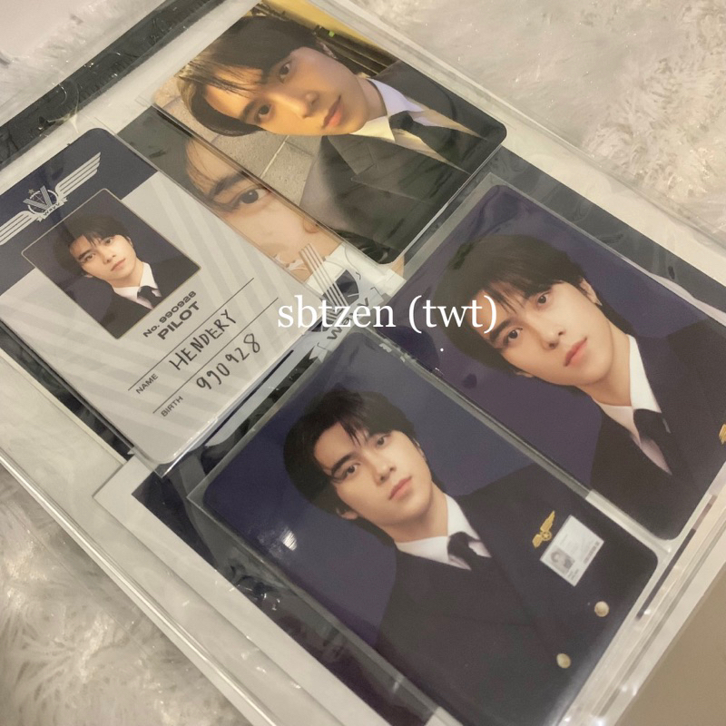 photocard pc Hendery full SET pp sg photopack season's greetings 2022 wayv id card pilot sg22 bene s