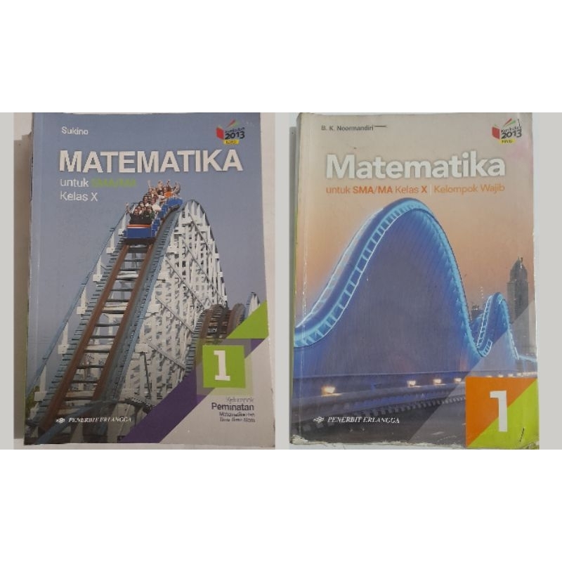 

Buku Matematika Wajib dan Peminatan SMA Kelas 10 Erlangga