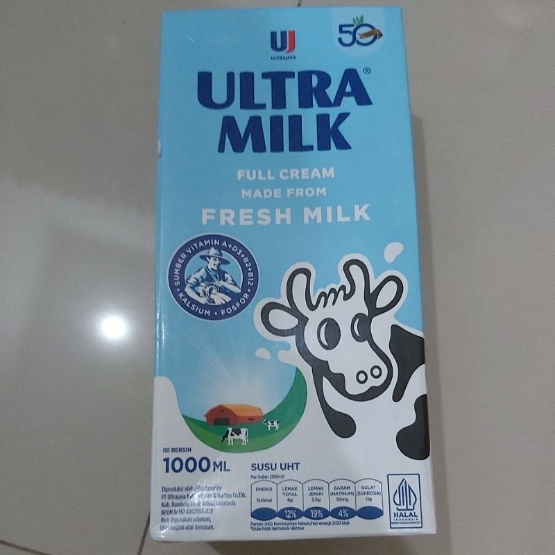 

Ultra milk full cream 1 liter