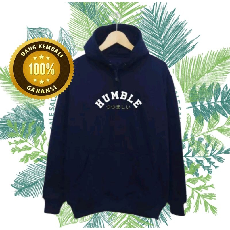 Sweater Hoodie Pria Wanita Distro Humble Bahan Cotton Flecce Sedia Big Size  Jaket distro switer dis