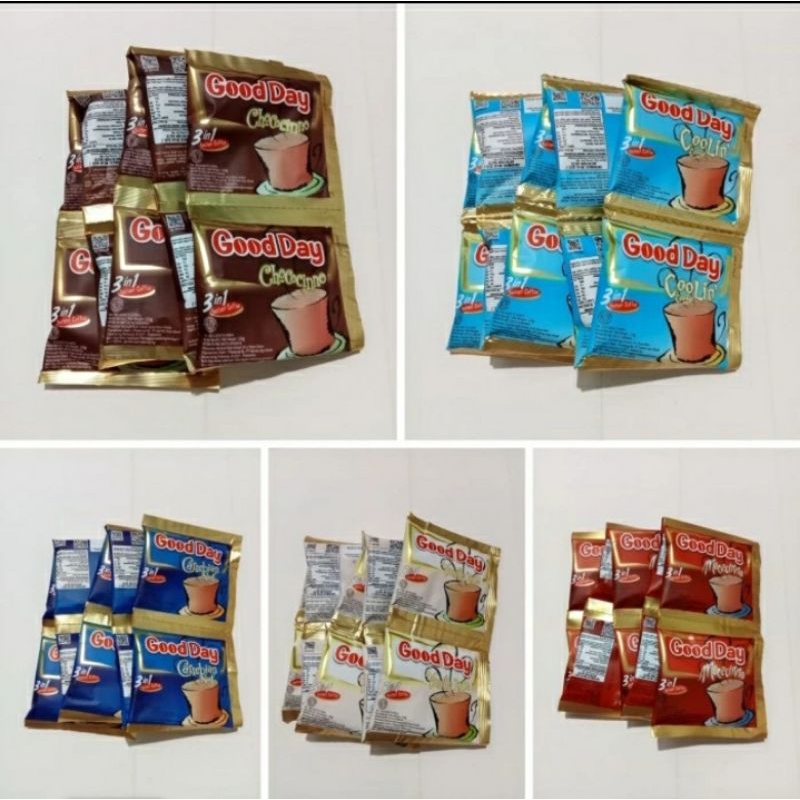 

Good day 3in1all varian 1 renceng 10 sachet X 20g