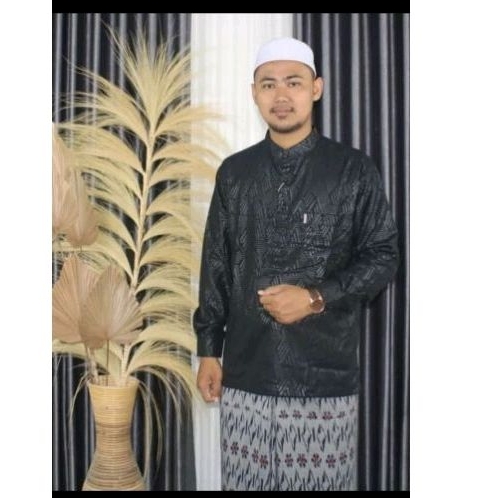 Koko Motif Sultan kain embos koko pria